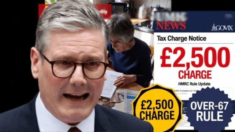 HMRC Confirms £2,500 New Tax Charge for Over‑65s