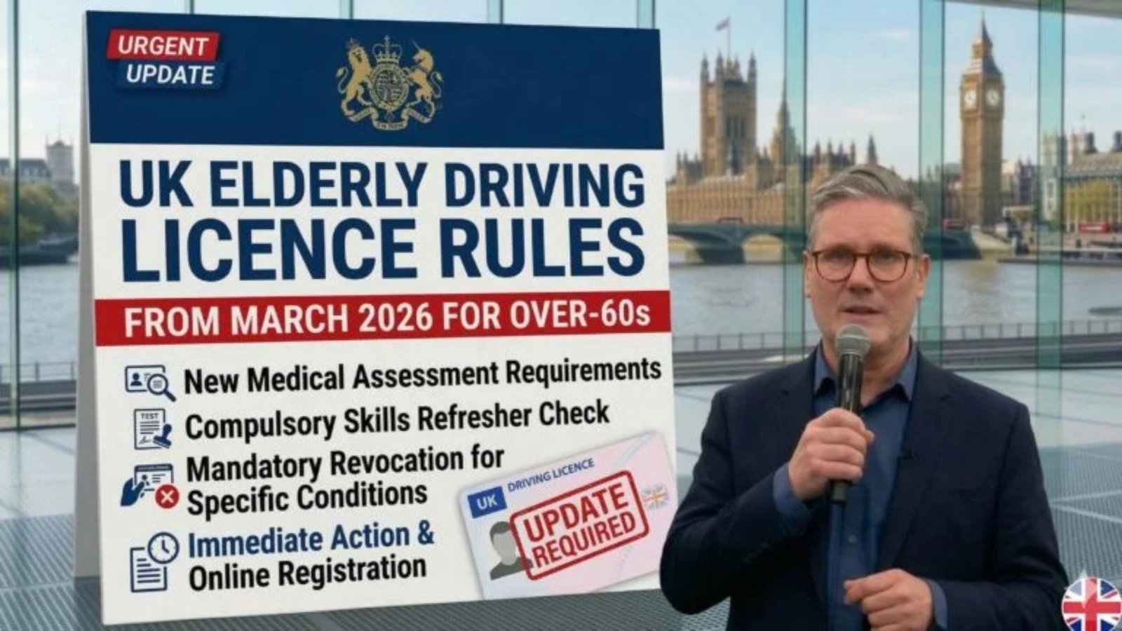 UK Driving Licence Rules for Older Drivers
