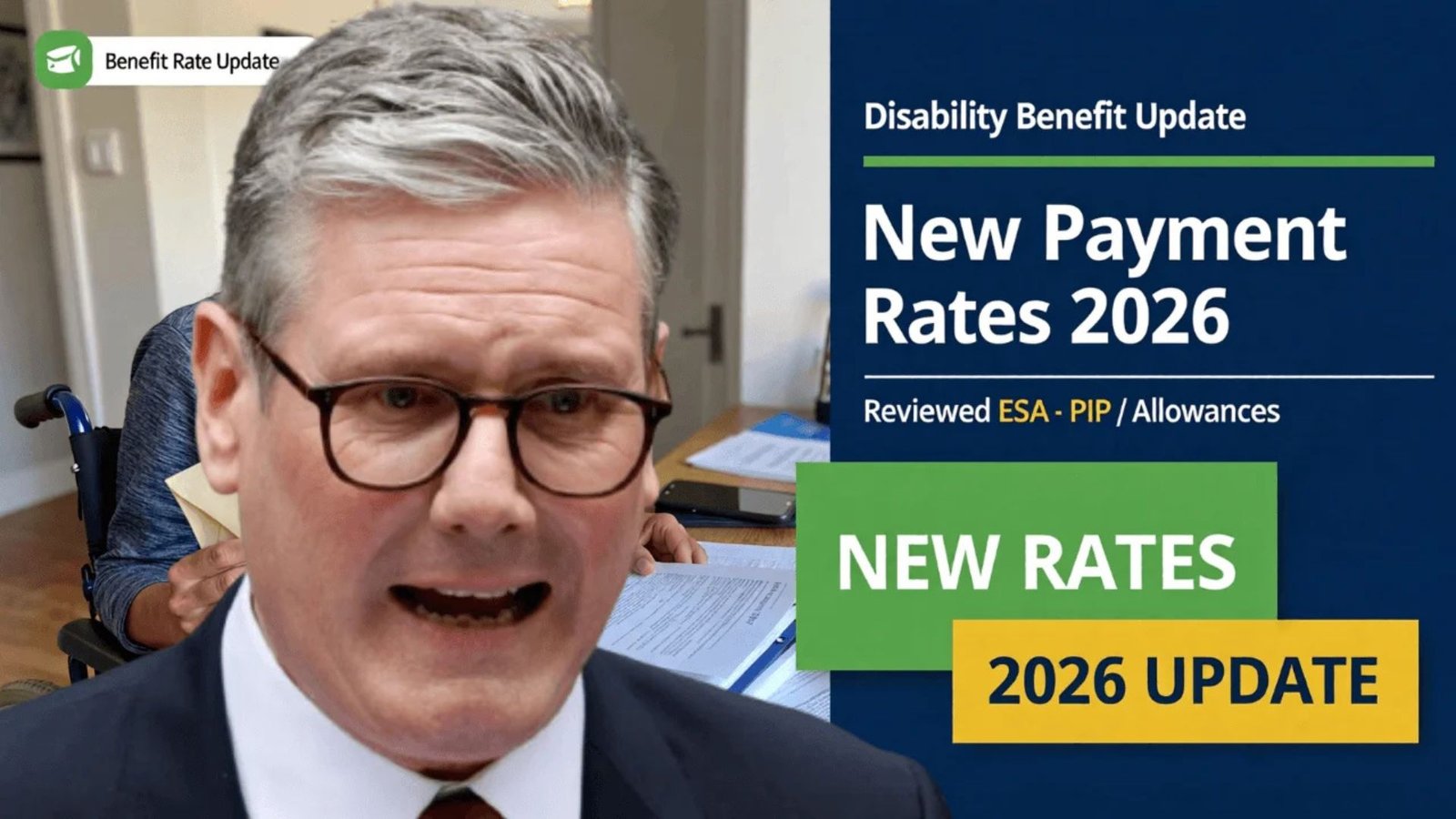 UK Disability Benefits March 2026: DWP Confirms New ESA, PIP and Allowance Rates